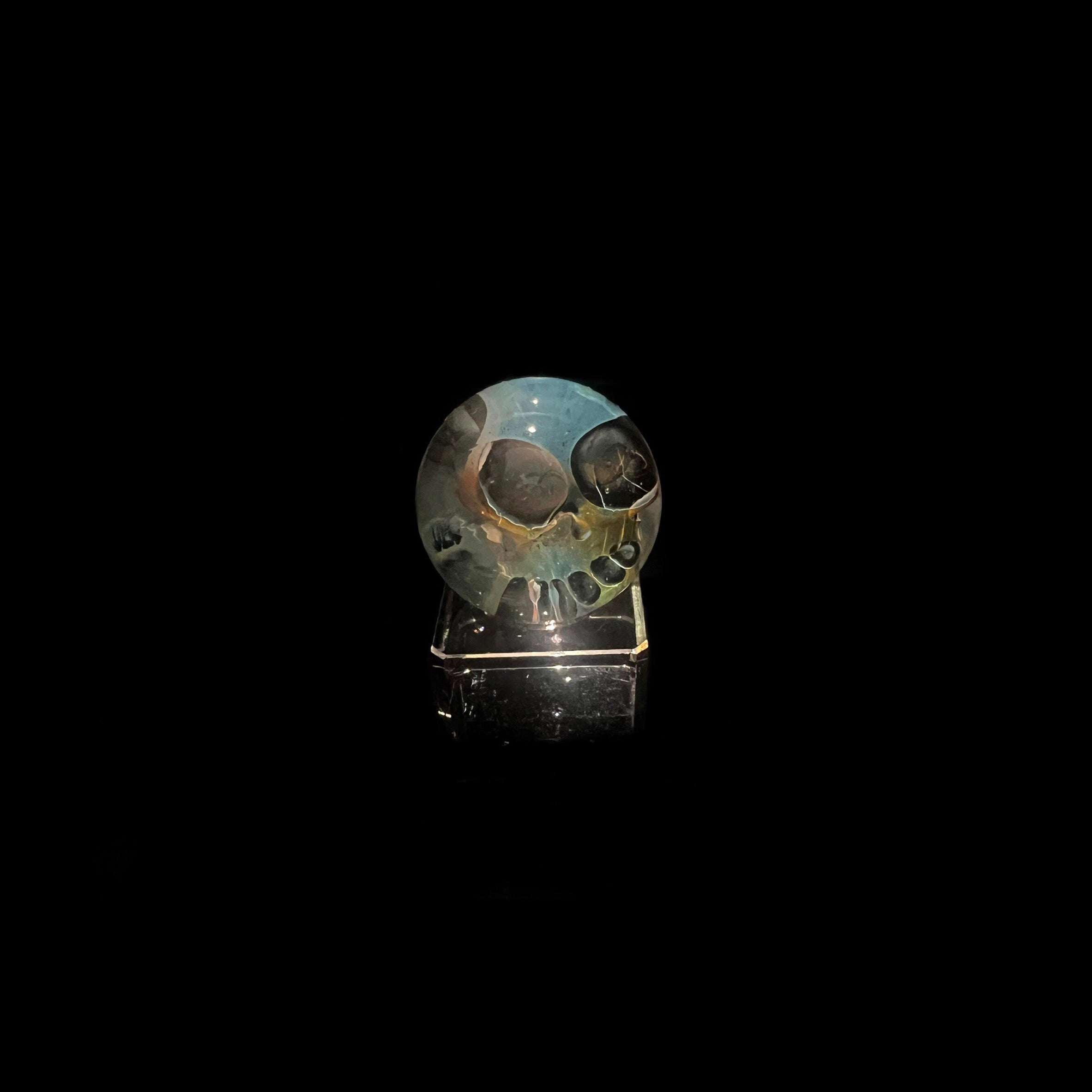 XODAS マ-ブル Marble ボロシリケイトガラス　Bob Skull XODAS マ-ブル Marble ボロシリケイトガラス Bob Skull XODAS マ