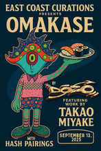 Load image into Gallery viewer, Omakase By Dozo Featuring Work By Takao Miyake
