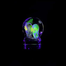 Load image into Gallery viewer, Bob Snodgrass x Facet Mama - UV Double Skull Collab Marble
