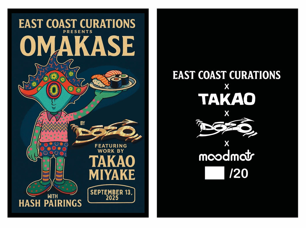 Omakase By Dozo Featuring Work by Takao Miyake Mood Mat