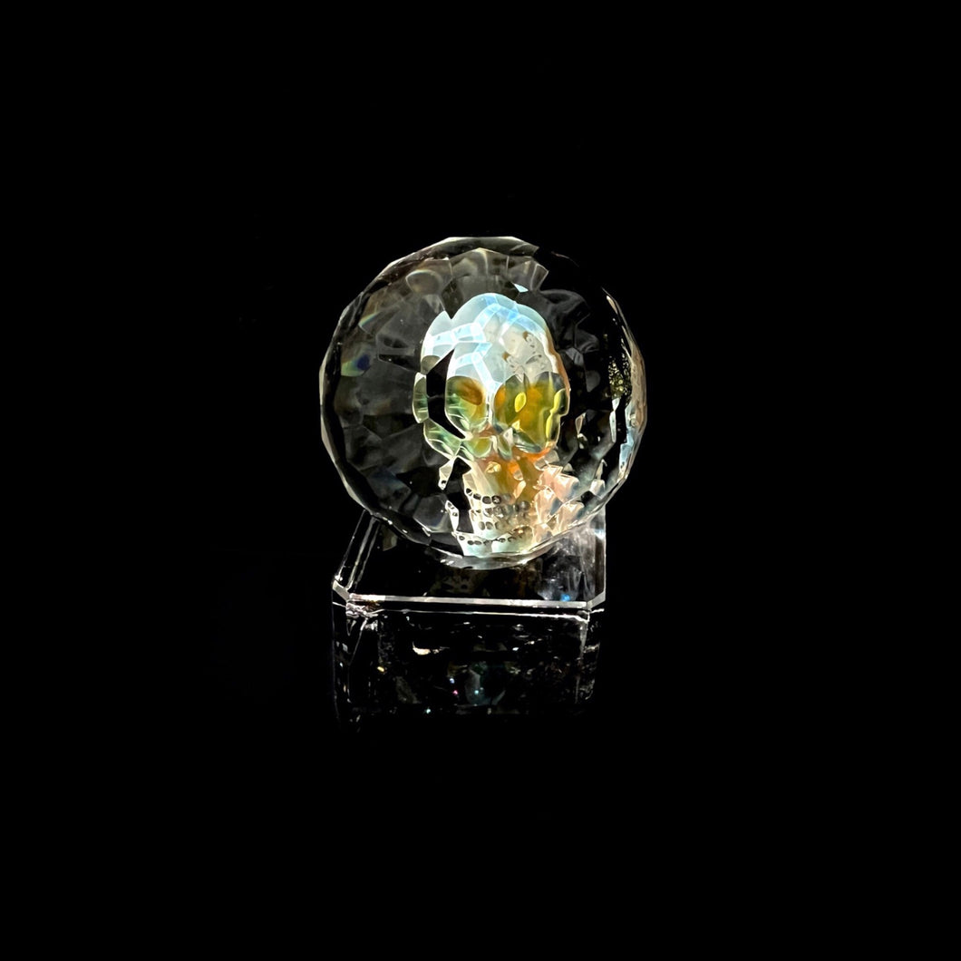 Bob Snodgrass x Facet Mama - UV Double Skull Collab Marble