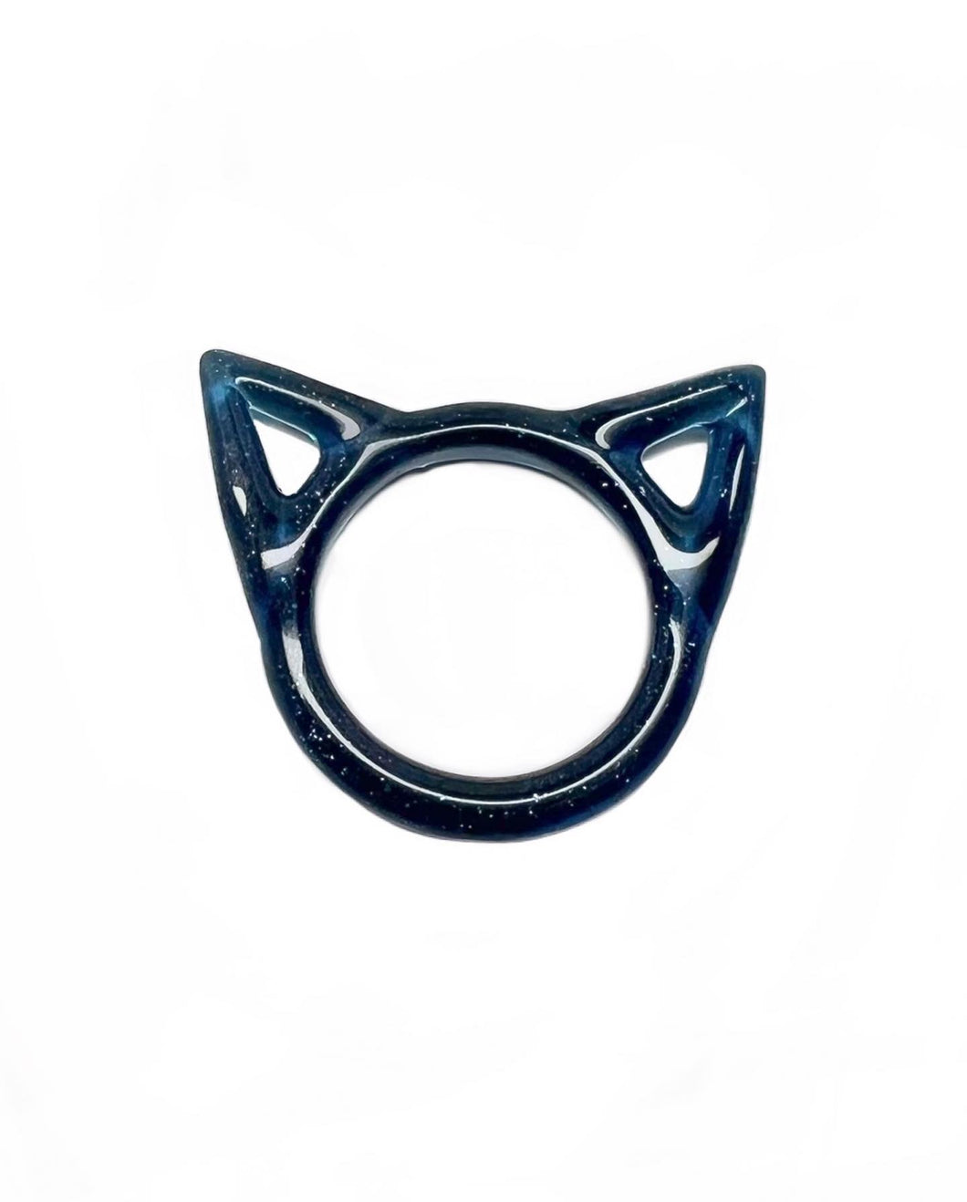 Spiller Woods - Kitty Face Pendant/Ring