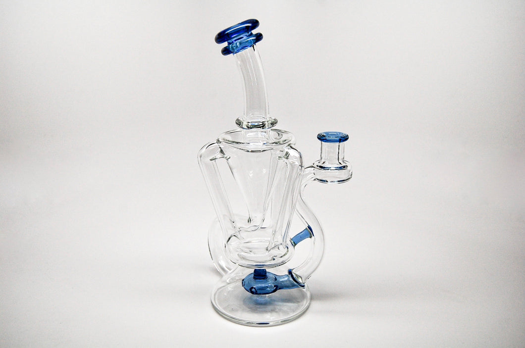 McSquared Glass - Blue Dream - Triple Single Recycler