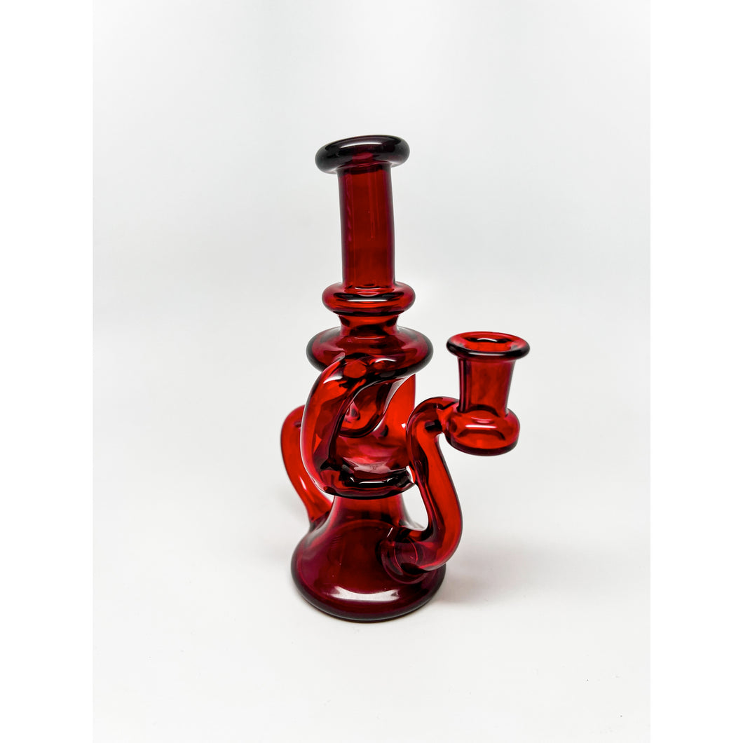 Crawford Glass - Pomegranate Water Spinner