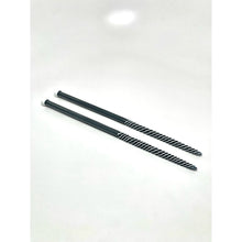 Load image into Gallery viewer, Gunnels Glass - Chopsticks with Rest - Portland Gray &amp; Striking White
