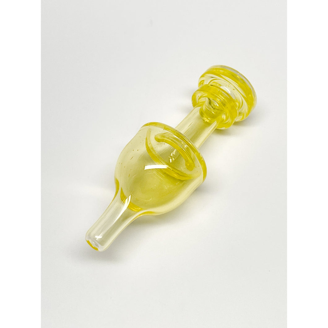 Jon G Glass Bubble Cap - Lemon Drop (UV)