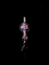 Load image into Gallery viewer, Windstar Glass - Purple Honeycomb Bubble Cap
