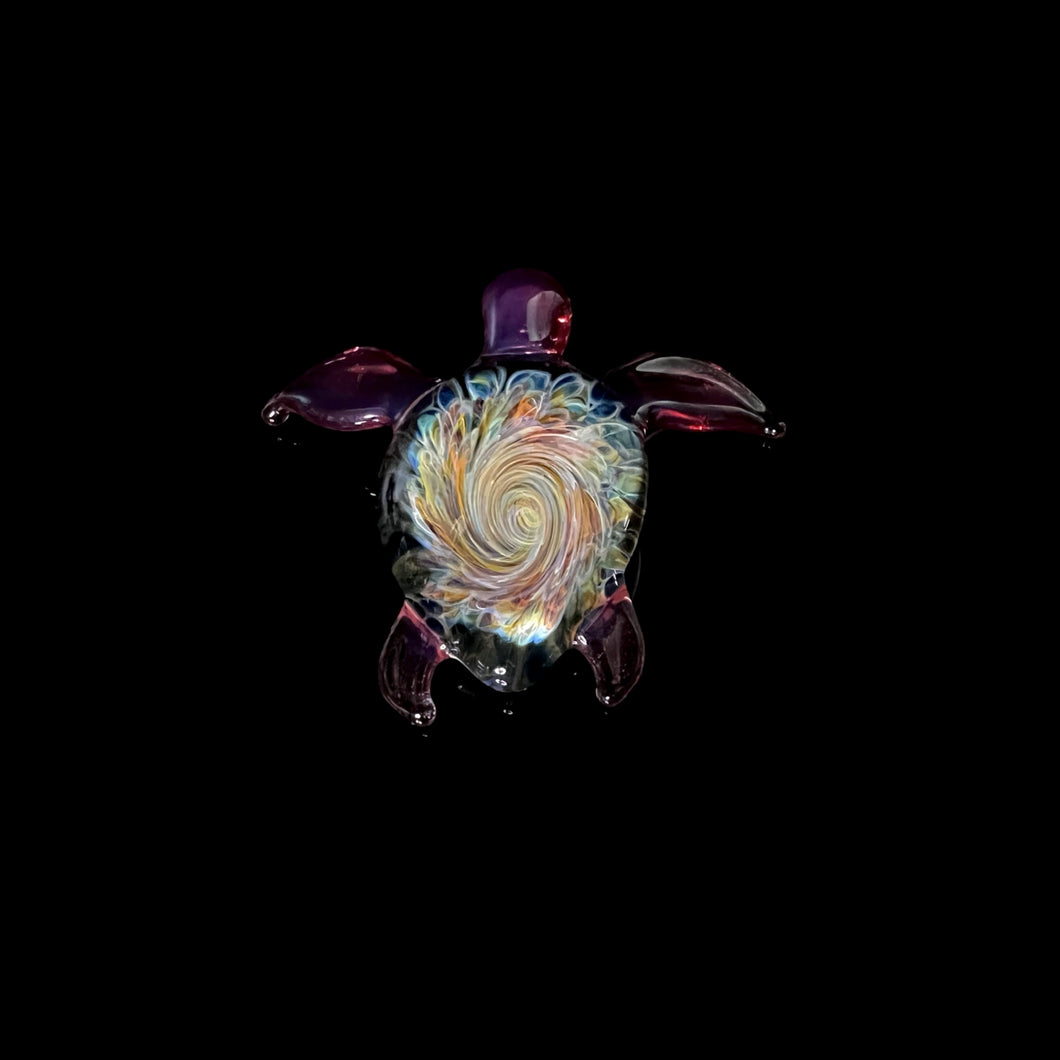 Erin Cartee Optical Turtle Pendant