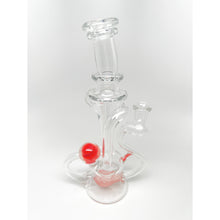 Load image into Gallery viewer, Prophecy Glass Hot Sauce Accented Dual Uptake Recycler
