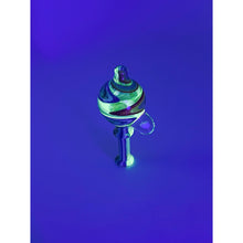 Load image into Gallery viewer, Shane Smith - Rainbow Dichro Bubble Cap with UV &amp; Opal
