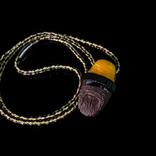 Load image into Gallery viewer, Junkie Glass w/Beard Pendant w/KBS Lasso
