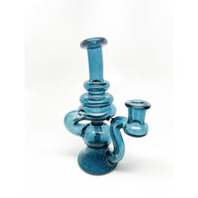 Load image into Gallery viewer, Crawford Glass - Blue Stardust Klein Recycler
