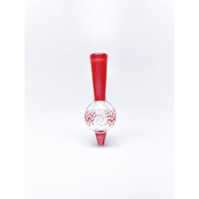 Load image into Gallery viewer, Dallas Glass - Ghost Red Crayon Bubble Cap

