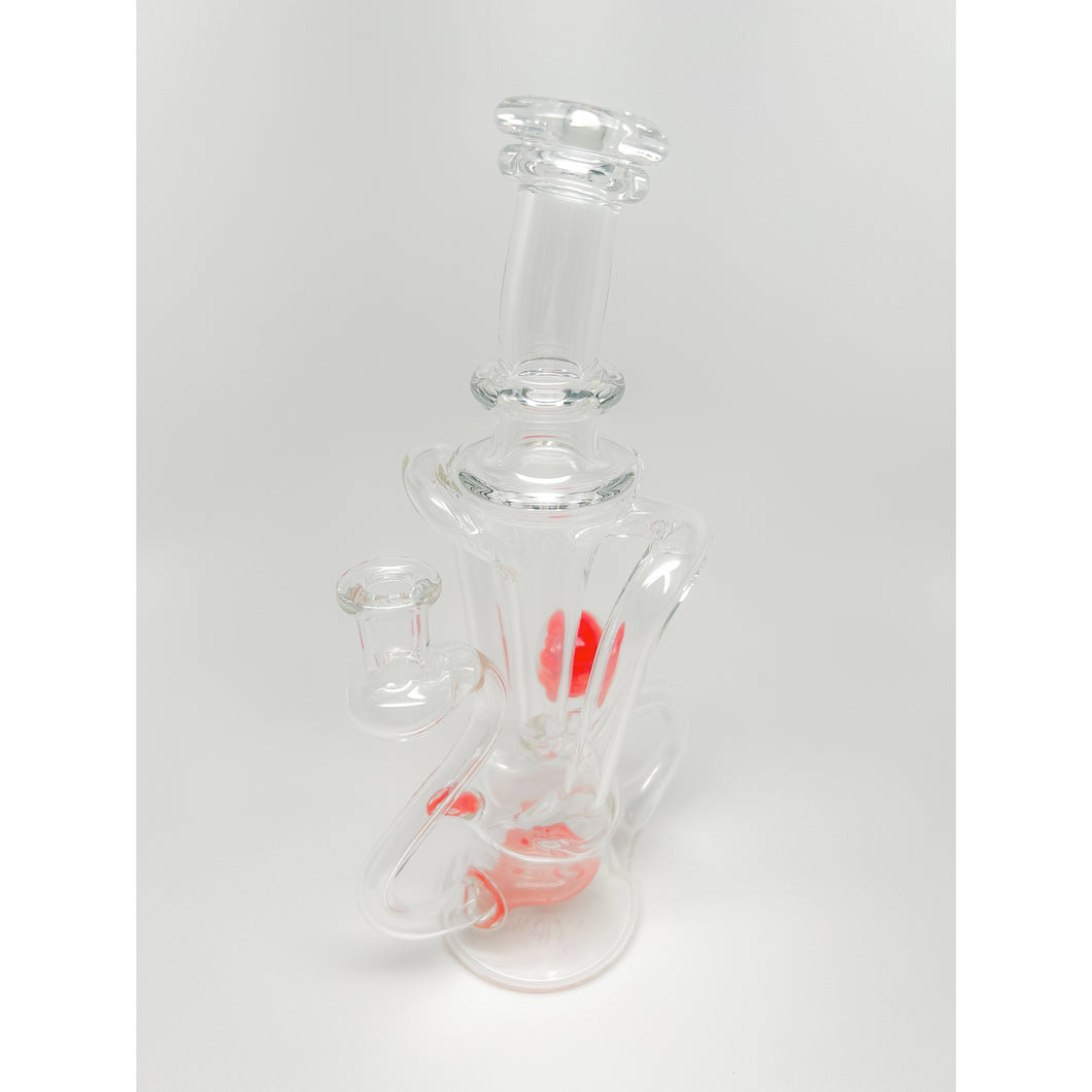 Prophecy Glass Hot Sauce Accented Dual Uptake Recycler