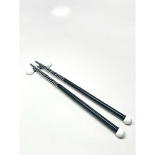 Load image into Gallery viewer, Gunnels Glass - Chopsticks with Rest - Portland Gray &amp; Striking White
