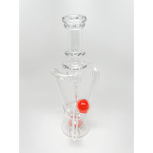 Load image into Gallery viewer, Prophecy Glass Hot Sauce Accented Dual Uptake Recycler

