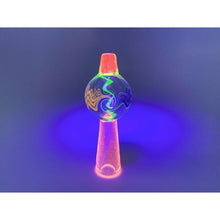 Load image into Gallery viewer, Dallas Glass - Electric Flamingo UV Bubble Cap
