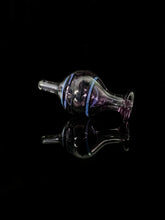 Load image into Gallery viewer, Windstar Glass - Purple Honeycomb Bubble Cap
